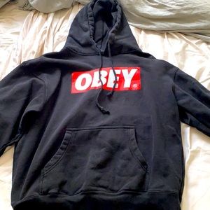 Obey black hoodie